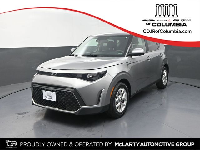 Steel Gray 2024 Kia Soul SUV / Crossover Front-Wheel Drive Continuously Variable Transmission