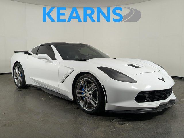 White 2015 Chevrolet Corvette Stingray 2LT Coupe RWD Coupe Rear-Wheel Drive 8-Speed Automatic
