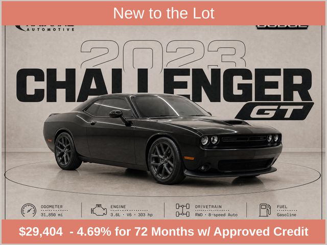 2023 Dodge Challenger Negro (Pitch Black Clearcoat) Coupé Tracción trasera 8 velocidades Automática
