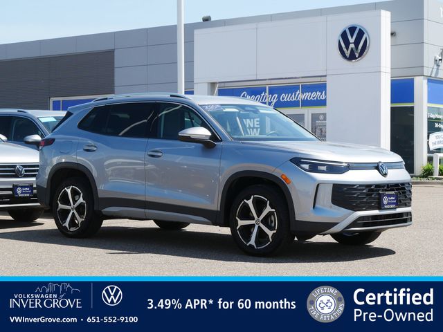 Pyrite Silver Metallic 2025 Volkswagen Tiguan SE 4Motion SUV / Crossover All-Wheel Drive 8-Speed Automatic