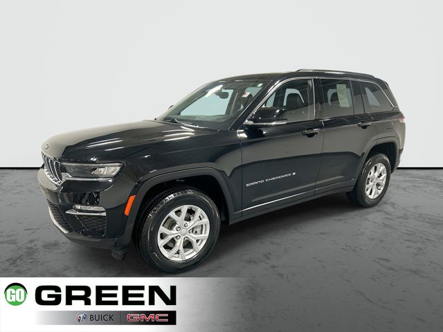 Diamond Black Crystal Pearlcoat 2023 Jeep Grand Cherokee Limited 4WD SUV / Crossover Four-Wheel Drive 8-Speed Automatic