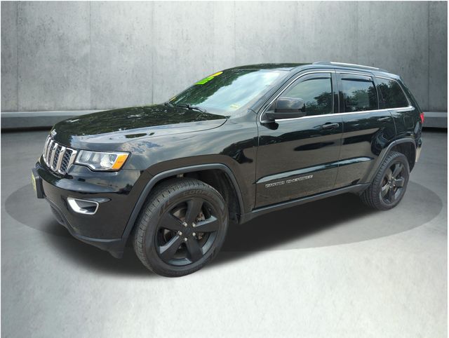 Diamond Black Crystal Pearlcoat 2017 Jeep Grand Cherokee SUV / Crossover Four-Wheel Drive 8-Speed Automatic