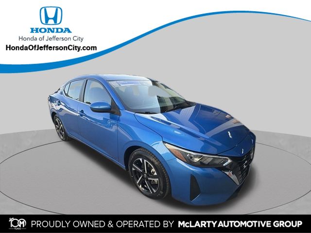 Electric Blue Metallic 2025 Nissan Sentra Sedan Front-Wheel Drive Continuously Variable Transmission