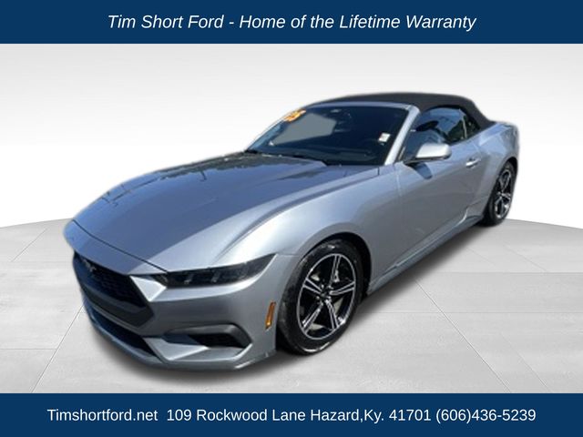 Silver Metallic 2025 Ford Mustang Convertible Rear-Wheel Drive Automatic