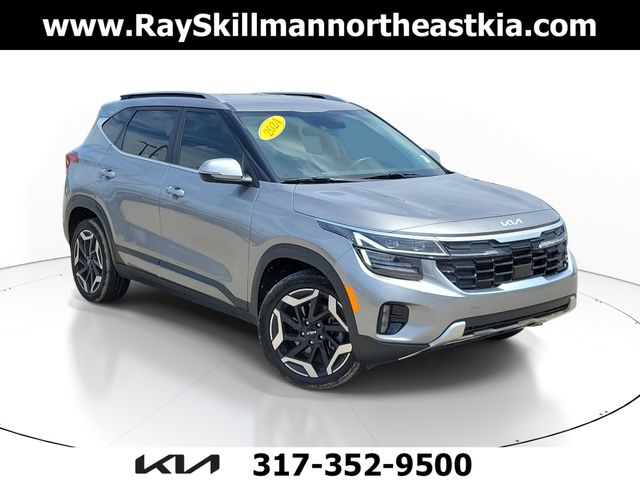 Steel Gray 2024 Kia Seltos SUV / Crossover All-Wheel Drive 8-Speed Automatic