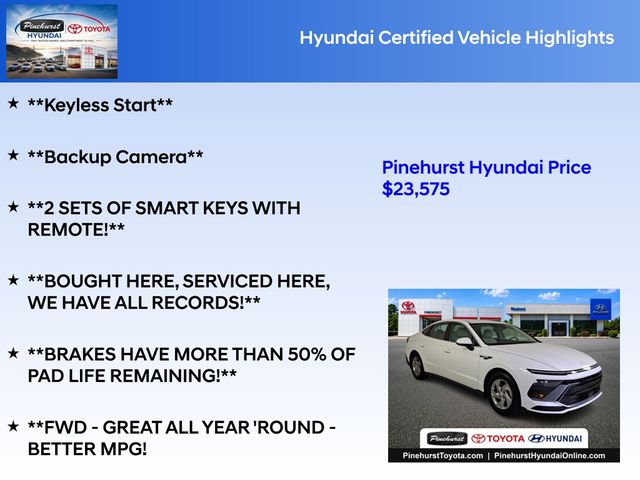Used 2025 Hyundai Sonata Sedan