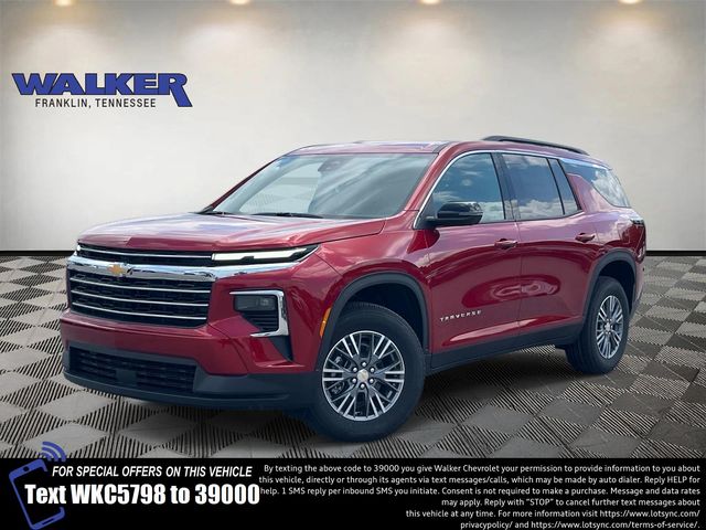 Radiant Red Tintcoat 2026 Chevrolet Traverse SUV / Crossover Front-Wheel Drive 8-Speed Automatic