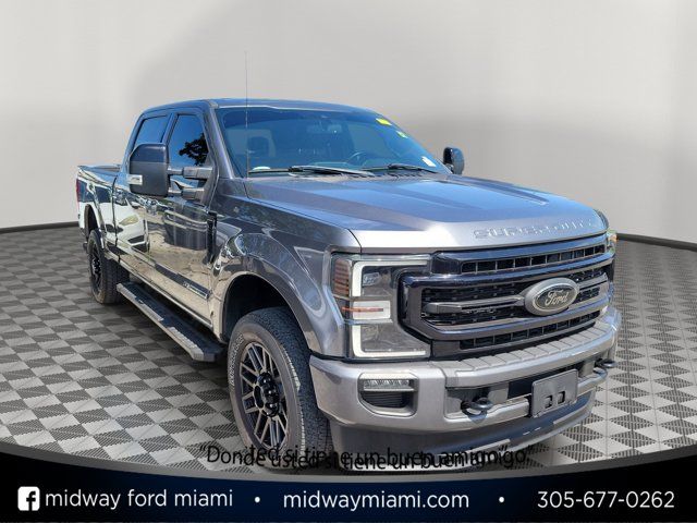 Carbonized Gray Metallic 2022 Ford F-250 Super Duty Lariat Crew Cab 4WD Pickup Truck Four-Wheel Drive Automatic