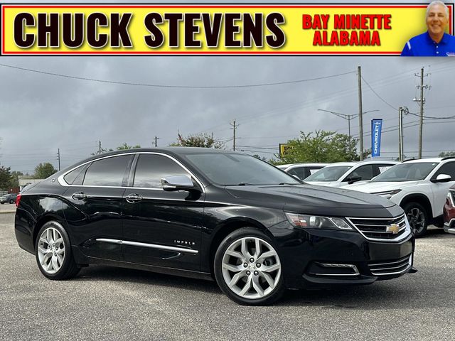 Black 2019 Chevrolet Impala Premier FWD Sedan Front-Wheel Drive 6-Speed Automatic Overdrive