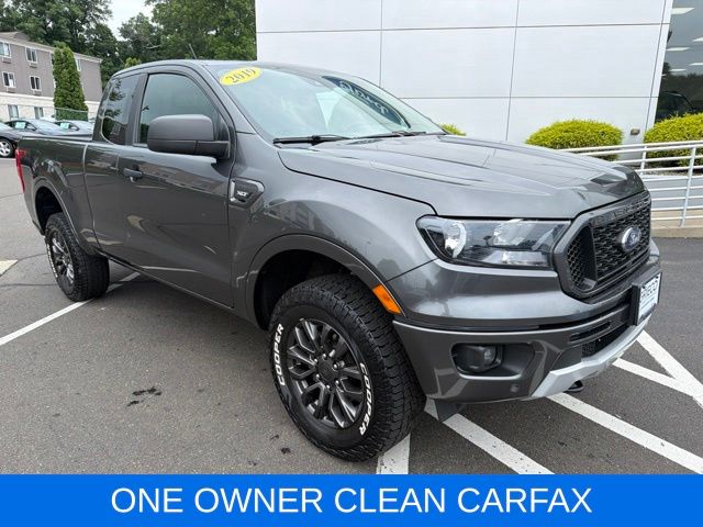 Gray (Magnetic) 2019 Ford Ranger Pickup Truck Four-Wheel Drive Automatic