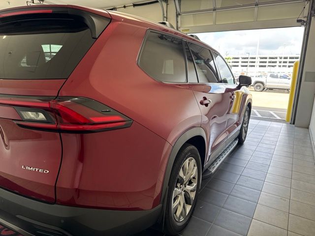 2025 Toyota Grand Highlander Limited Red at Don McGill Toyota