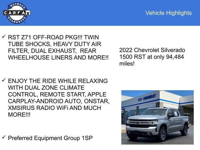 2022 Chevrolet Silverado 1500 LTD RST 4