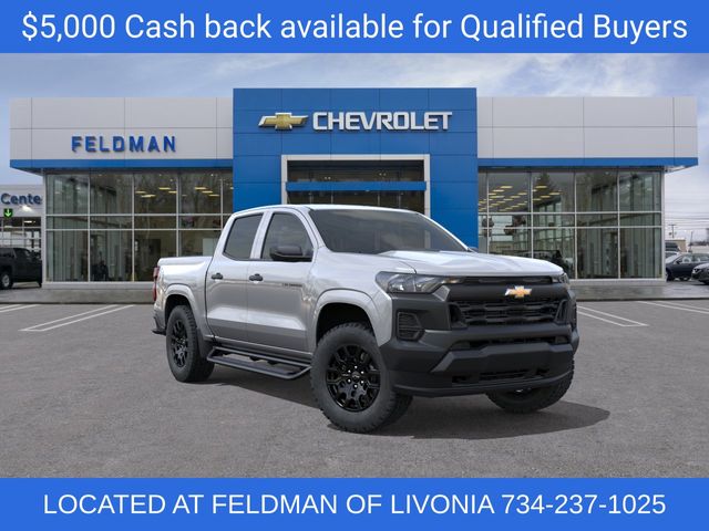 Sterling Gray Metallic 2026 Chevrolet Colorado Pickup Truck Four-Wheel Drive 8-Speed Automatic