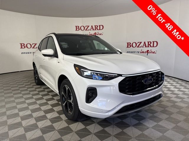 2025 Star White Metallic Tri-Coat Ford Escape ST-Line Elite SUV