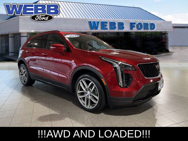 Cayenne Red Tintcoat 2022 Cadillac XT4 SUV / Crossover Four-Wheel Drive 9-Speed Automatic