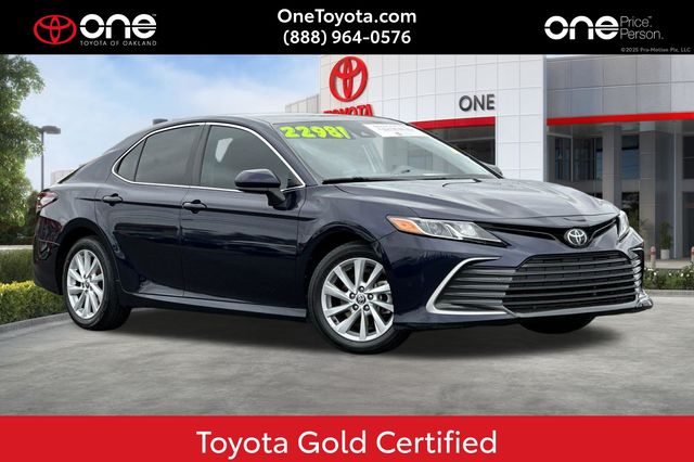 Blueprint 2022 Toyota Camry Sedan Front-Wheel Drive 8-Speed Automatic