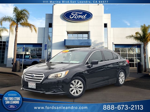 Crystal Black Silica 2015 Subaru Legacy 2.5i Premium AWD Sedan All-Wheel Drive Continuously Variable Transmission