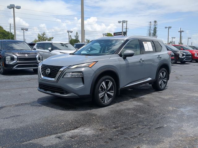 Boulder Gray Pearl 2023 Nissan Rogue SUV / Crossover Front-Wheel Drive Continuously Variable Transmission