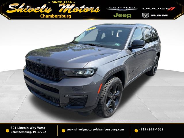 Baltic Gray Metallic Clearcoat 2023 Jeep Grand Cherokee L SUV / Crossover Four-Wheel Drive 8-Speed Automatic