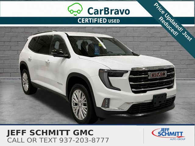 Summit White 2024 GMC Acadia SUV / Crossover Front-Wheel Drive 8-Speed Automatic