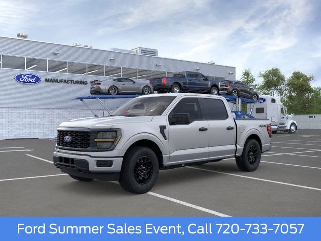 Iconic Silver Metallic 2026 Ford F-150 Pickup Truck Four-Wheel Drive Automatic