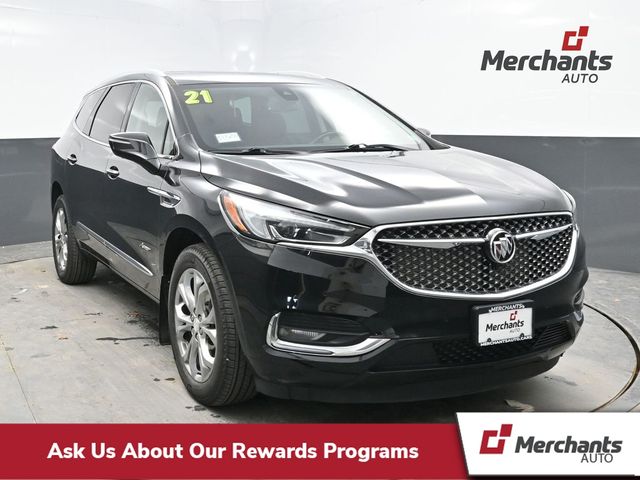 Black (Ebony Twilight Metallic) 2021 Buick Enclave Avenir AWD SUV / Crossover Four-Wheel Drive 9-Speed Automatic