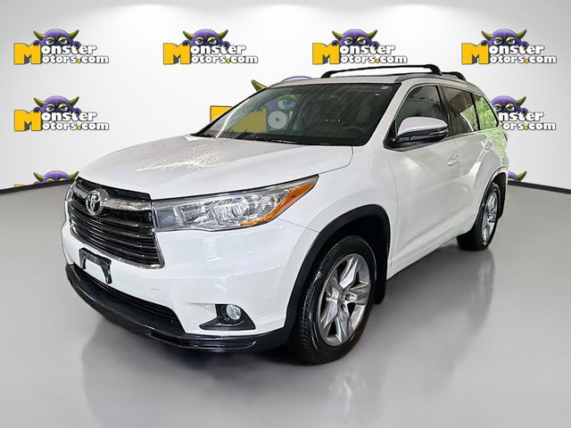 White 2015 Toyota Highlander SUV / Crossover All-Wheel Drive 6-Speed Automatic Overdrive