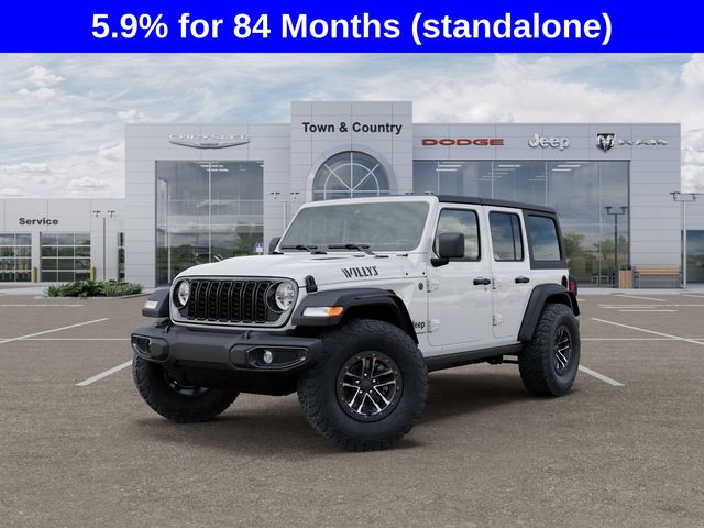 Bright White Clearcoat 2026 Jeep Wrangler SUV / Crossover Four-Wheel Drive 8-Speed Automatic