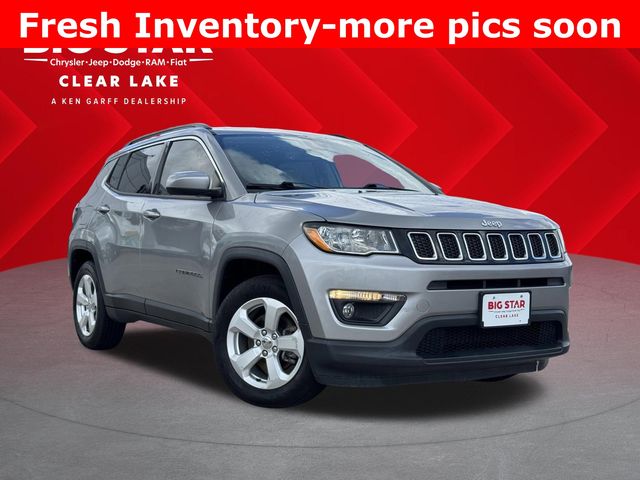 2020 Jeep Compass Latitude Silver at Texan Dodge Chrysler Jeep Ram