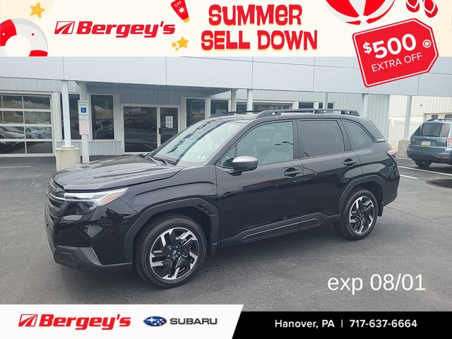 Crystal Black Silica 2026 Subaru Forester SUV / Crossover All-Wheel Drive Continuously Variable Transmission