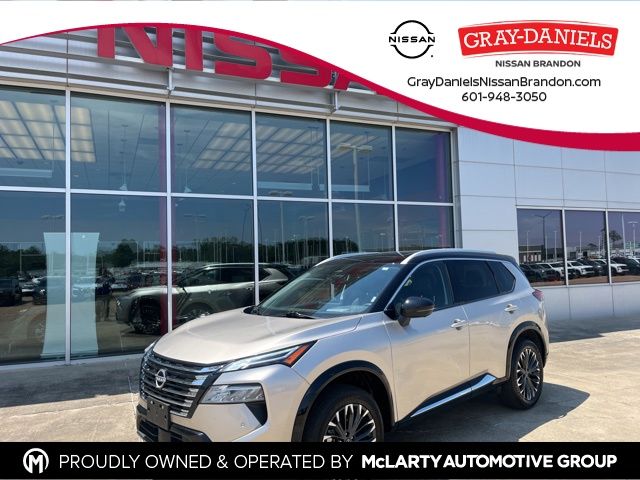 Champagne Silver Metallic/Super Black 2026 Nissan Rogue Platinum AWD SUV / Crossover All-Wheel Drive Continuously Variable Transmission