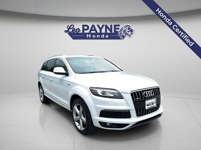 Carrara White 2015 Audi Q7 3.0T quattro S-Line Prestige SUV / Crossover All-Wheel Drive 8-Speed Automatic