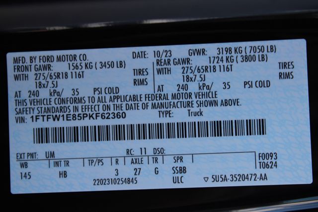 Used 2023 Black Ford Lariat image 38
