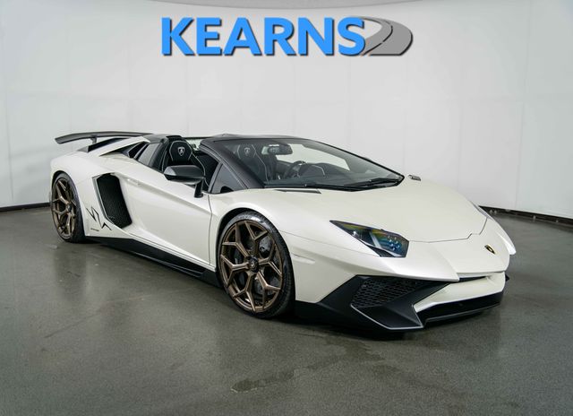 Balloon White 2016 Lamborghini Aventador Coupe All-Wheel Drive 7-Speed Automatic