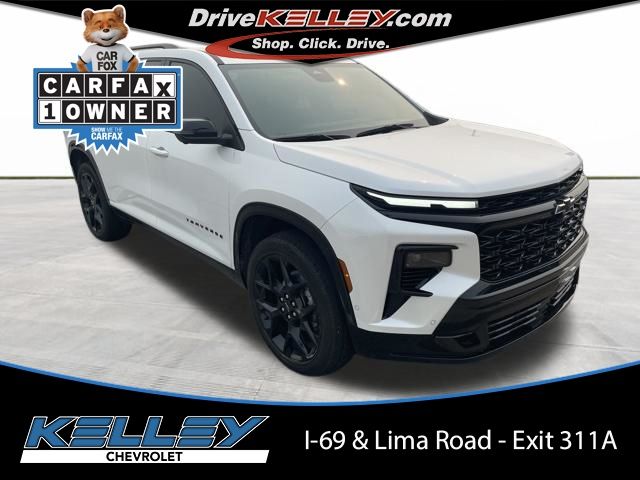 White (Iridescent Pearl Tricoat) 2025 Chevrolet Traverse SUV / Crossover Four-Wheel Drive 8-Speed Automatic