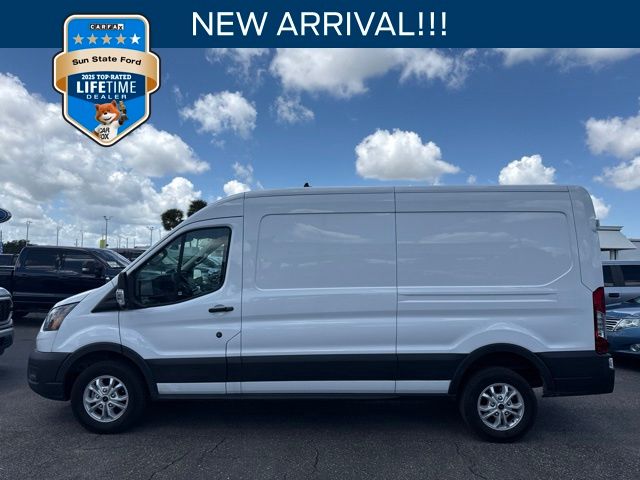 Oxford White 2025 Ford Transit Cargo Van Rear-Wheel Drive 