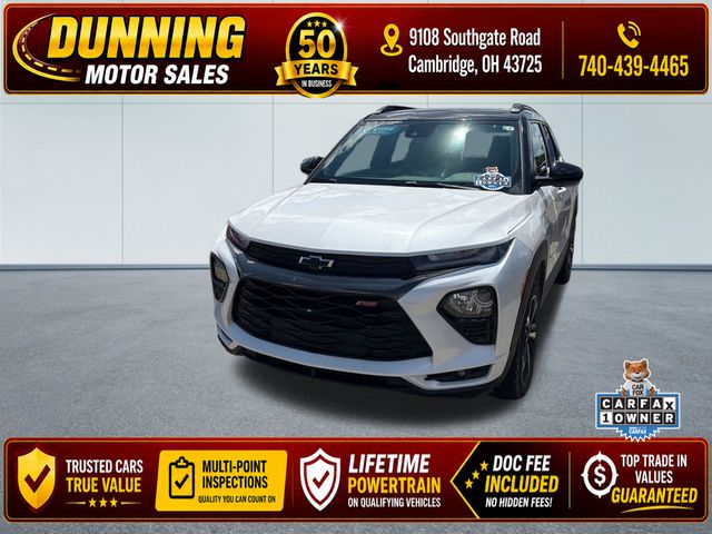 White (Iridescent Pearl Tricoat) 2023 Chevrolet Trailblazer SUV / Crossover Four-Wheel Drive 9-Speed Automatic