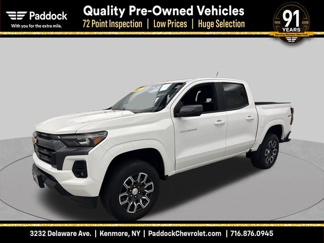 Summit White 2023 Chevrolet Colorado Pickup Truck Four-Wheel Drive 8-Speed Automatic