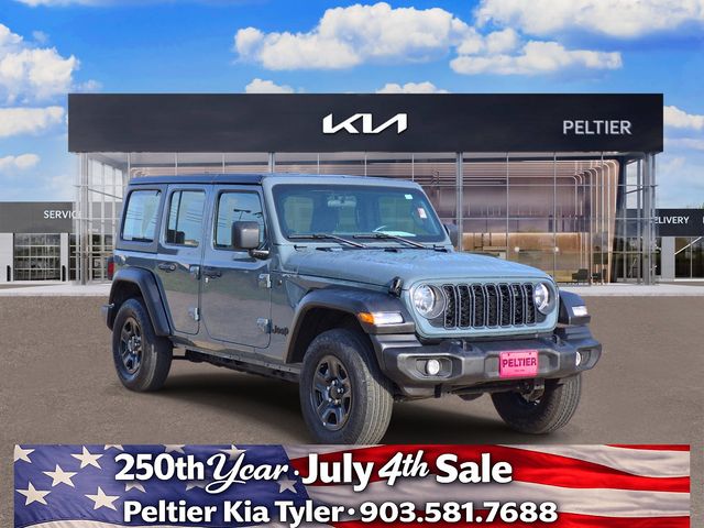 Anvil Clear Coat 2024 Jeep Wrangler SUV / Crossover Four-Wheel Drive 8-Speed Automatic