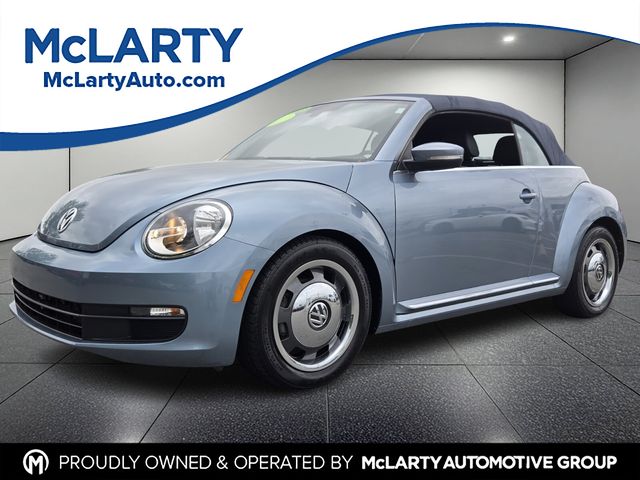 Denim Blue/Black Roof 2016 Volkswagen Beetle Denim Convertible Convertible Front-Wheel Drive 6-Speed Automatic