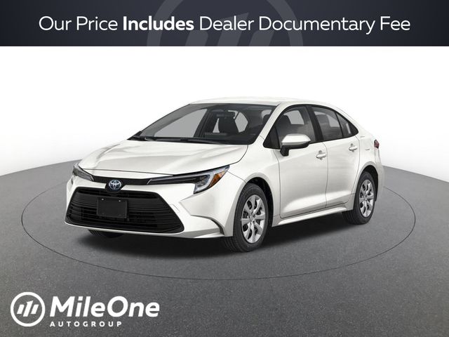new 2026 Toyota Corolla Hybrid car, priced at $27,573