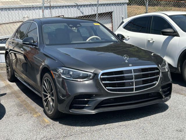 Graphite Gray 2022 Mercedes-Benz S-Class Sedan All-Wheel Drive 9-Speed Automatic