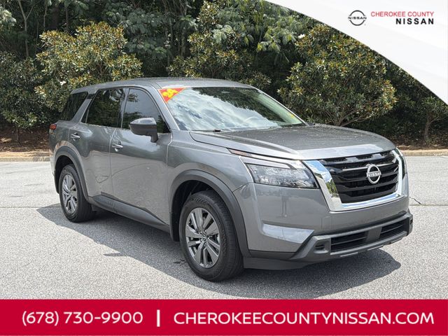 Gray (Gun Metallic) 2024 Nissan Pathfinder SUV / Crossover All-Wheel Drive 9-Speed Automatic