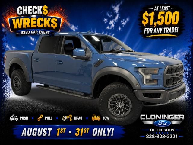 Ford Performance Blue Metallic 2019 Ford F-150 Pickup Truck Four-Wheel Drive Automatic