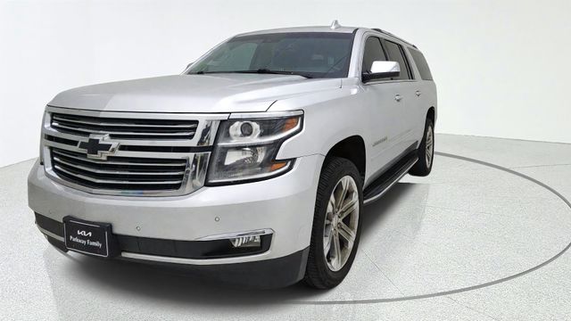 2017 Chevrolet Suburban Premier Silver at Bayway Cadillac of The Woodlands