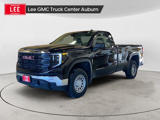 Onyx Black 2026 GMC Sierra 1500 Pro Regular Cab LB 4WD Pickup Truck Four-Wheel Drive Automatic