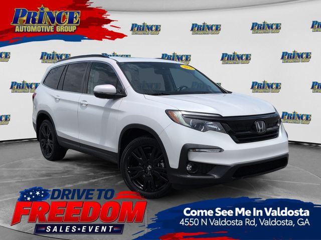 Platinum White Pearl 2022 Honda Pilot SUV / Crossover All-Wheel Drive 9-Speed Automatic