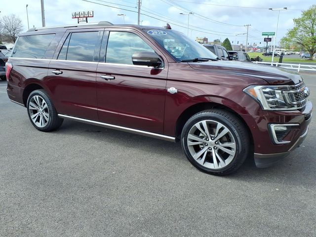 Red (Burgundy) 2020 Ford Expedition MAX King Ranch 4WD SUV / Crossover Four-Wheel Drive Automatic