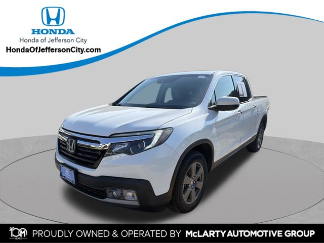 Platinum White Pearl 2020 Honda Ridgeline Pickup Truck All-Wheel Drive 9-Speed Automatic