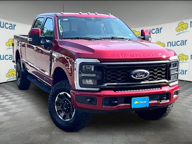 Red Metallic 2023 Ford F-350 Super Duty Pickup Truck Four-Wheel Drive Automatic